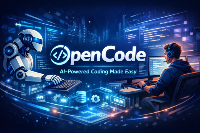 Membuat program dengan AI menggunakan OpenCode